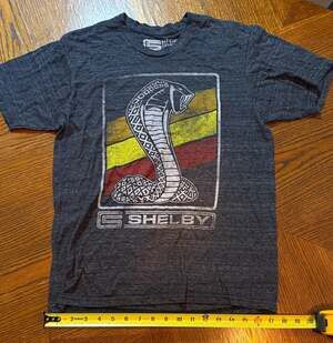 VINTAGE STYLE SHELBY COBRA CAR T-Shirt MENS MEDIUM